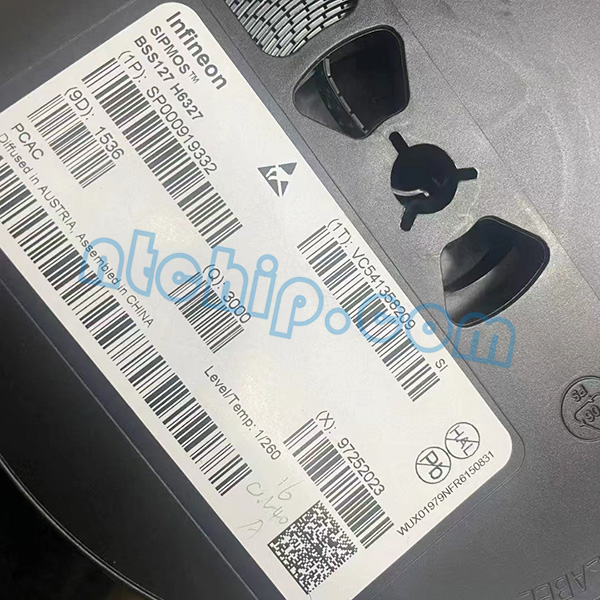 New BSS127 H6327 Product Information Label New BSS127 H6327 Product Information Label